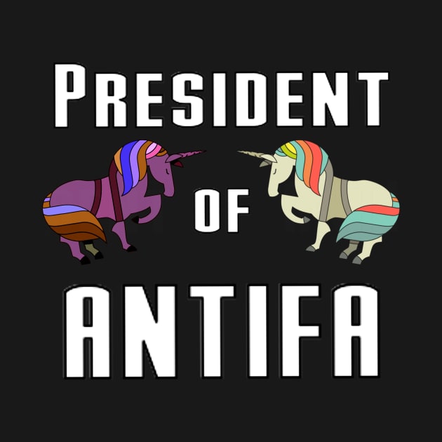 President of ANTIFA BLM unicorn by Madblaqueer