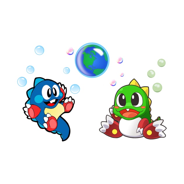 Bubble Bobble by Cblue