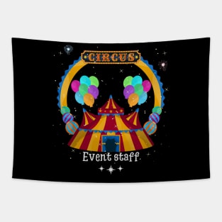 Circus Event Staff Tapestry