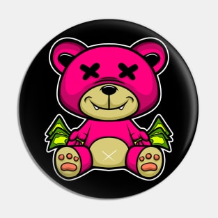 Cash Teddy Pin