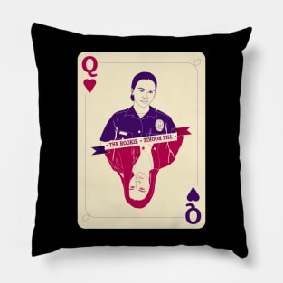 Lucy / Juicy / Sava - Queen Playing Card | The Rookie Pillow