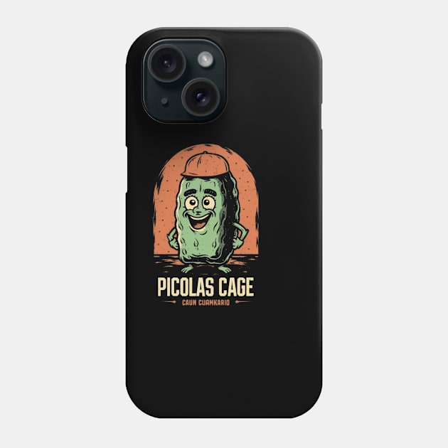 Picolas Cage Phone Case by Aldrvnd