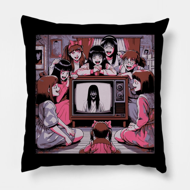 Girls TV Show! Pillow by Thrills and Chills