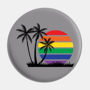 Sunset Pride Pin