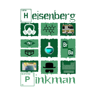 Breaking Bad Heisenberg Poster T-Shirt