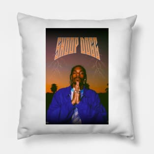 Snoop dogg music vintage hiphop Pillow