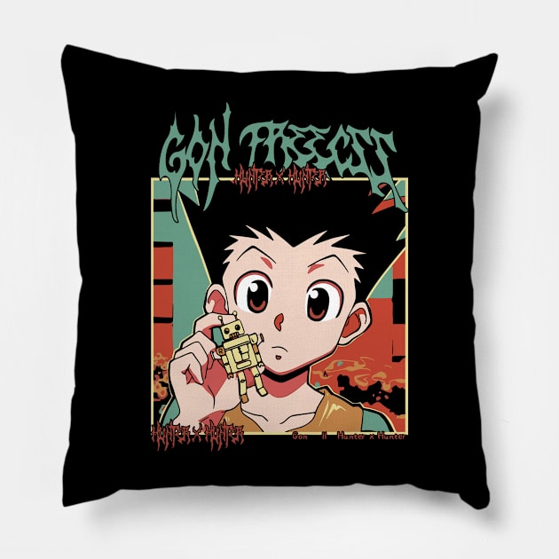 Gon HunterXHunter Pillow by hvfdzdecay