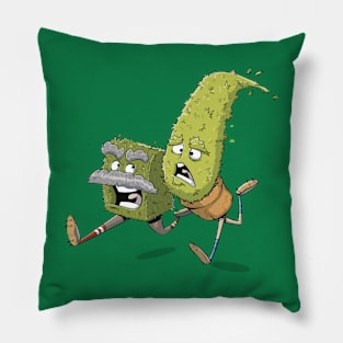 Runaway garden Pillow