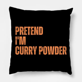 Pretend I'm Curry Powder Pillow