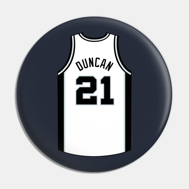 Tim Duncan San Antonio Jersey Qiangy - Tim Duncan - Kids T-Shirt
