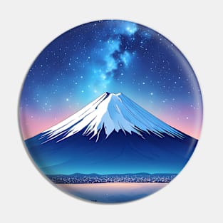 Mount Fuji drawing Pin