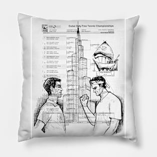 Dubai 2001 Pillow