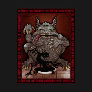 Tsathoggua Icon - Azhmodai 2018 T-Shirt