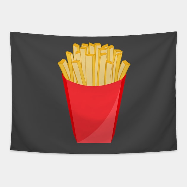 French Fries Tapestry by THP Creative