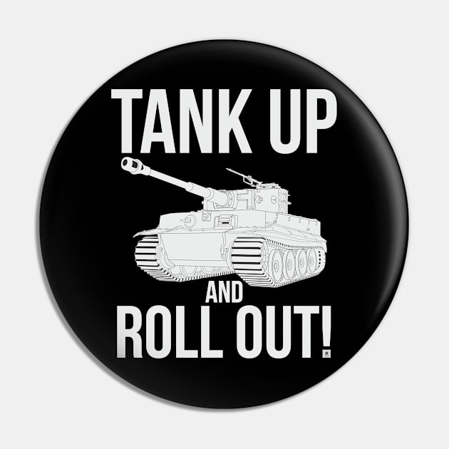 Tank up and roll out! Pz 6 Tiger Pin by FAawRay