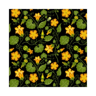 Pumpkin Flowers T-Shirt