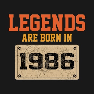 1986 birthday gifts T-Shirt