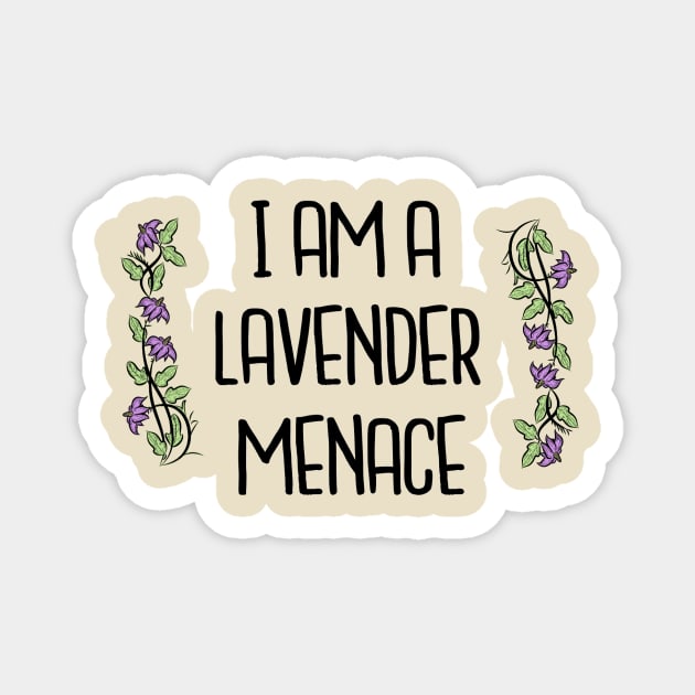 Lavender Menace Magnet by fumyi123