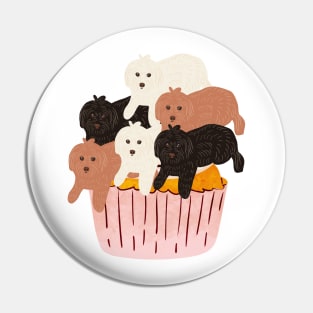 Pupcake Pin