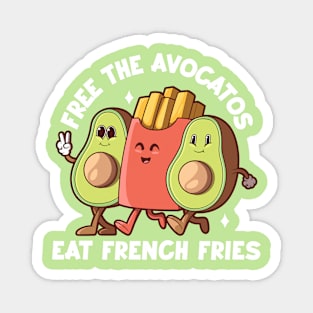 Free The Avocados! Magnet