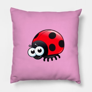 Cute Ladybug Pillow