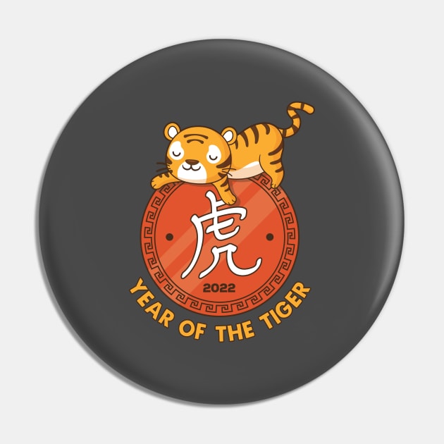 2022 Year Of The Tiger Pin by zoljo