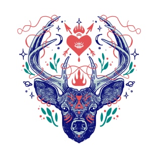 Deer animal spirit T-Shirt