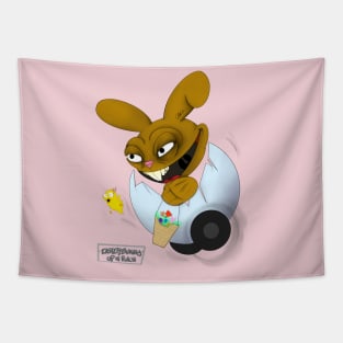 EASTER BUNNY UP N’ ROLL ‘N Tapestry