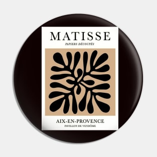 Matisse Aix-En-Provence Cutouts Abstract Print Pin