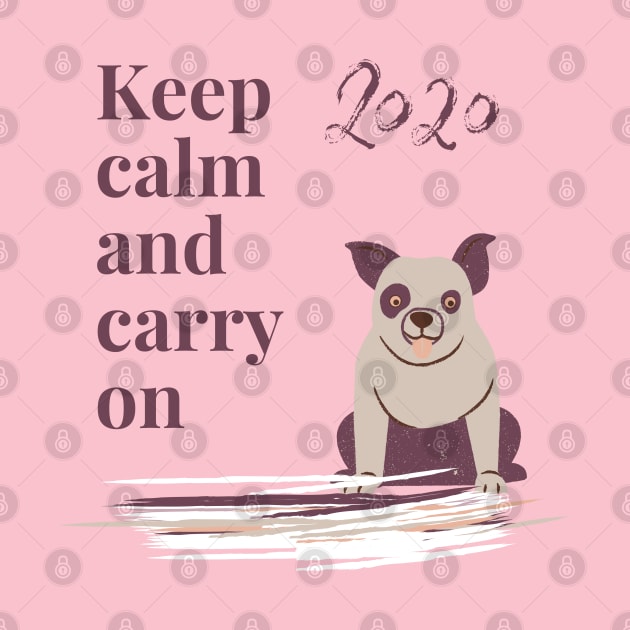 Keep Calm and Carry On by Pro-tshirt