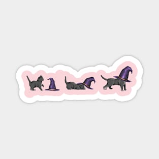 The Witch's Kitten Magnet