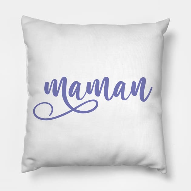 Maman Pillow by Retroprints