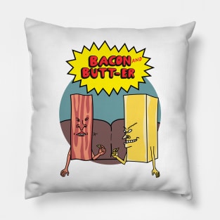 bacon & butt-er Pillow