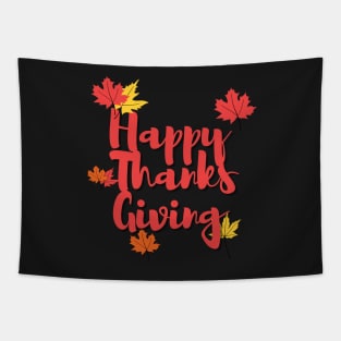 happy thanks giving Tapestry