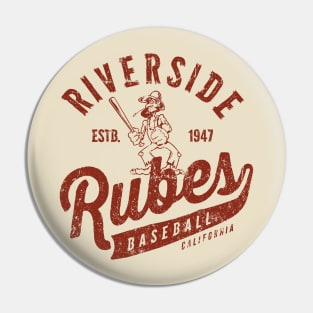 Riverside Rubes Baseball Pin