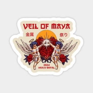 veil of maya Magnet