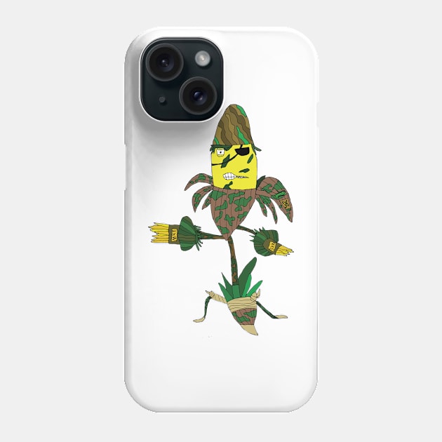 Commando Corn Phone Case by jenesaiscluck