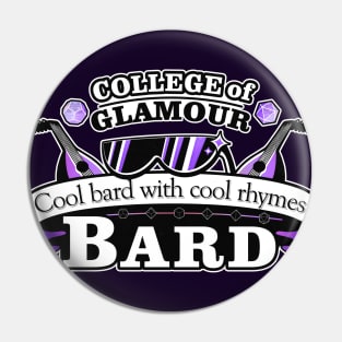 College of Glamour Pin