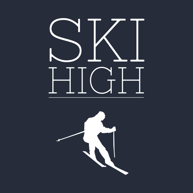 SKI HIGH - SKIING by PlexWears