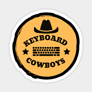 Keyboard Cowboys Magnet