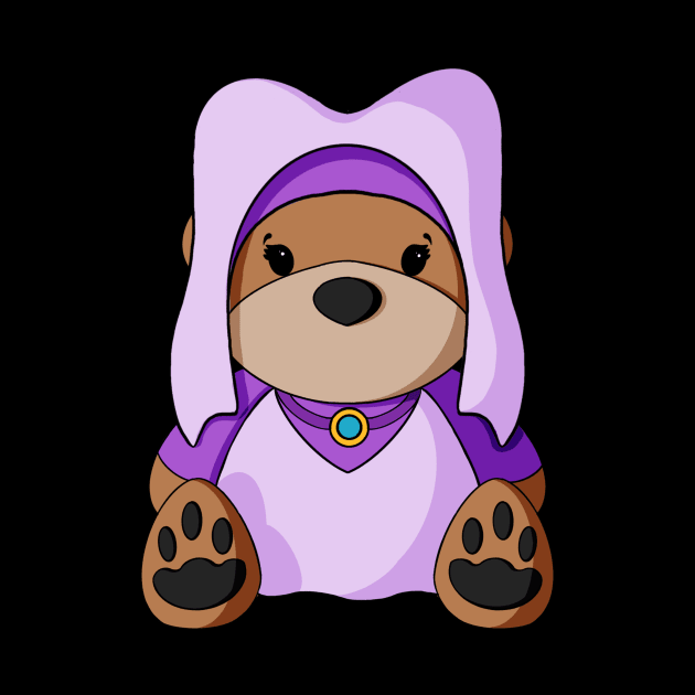 Maid Marian Teddy Bear by Alisha Ober Designs