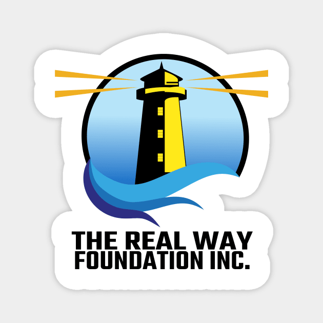 The Real Way Stacked Classic Logo Magnet by The Real Way Foundation