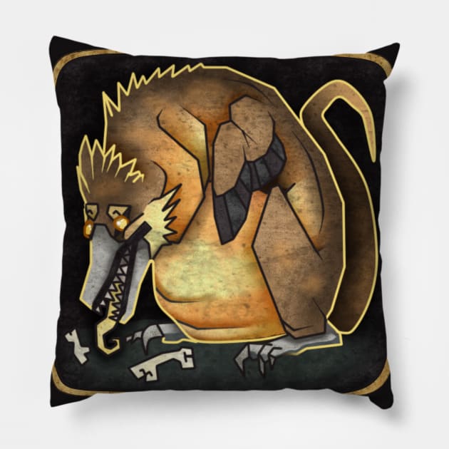 Fat Velo Pillow by BeastsofBermuda