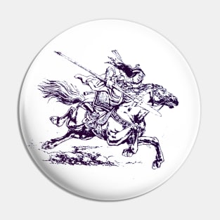 Horse Warrior Pin