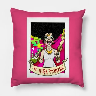 High Priestess tarot Pillow