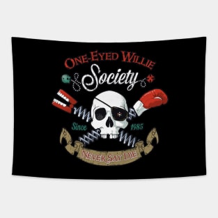 Never Say Die Tapestry