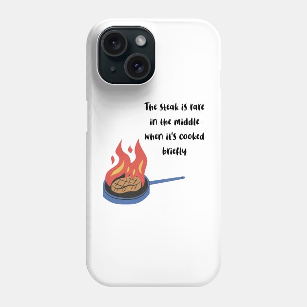 Steak and Grill Phone Case by Signum