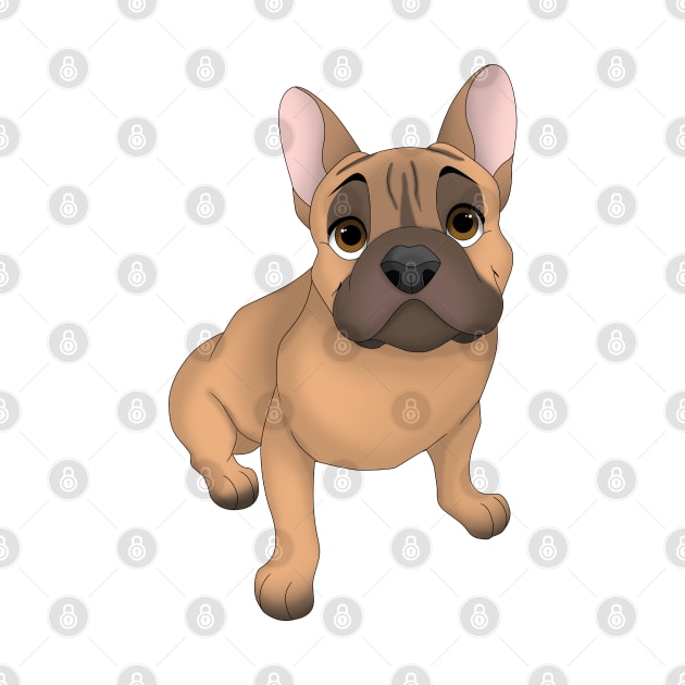 Fawn French Bulldog by millersye