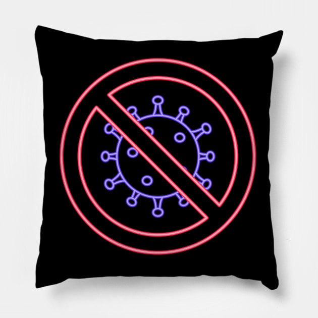 Corona Virus Pillow by TambuStore