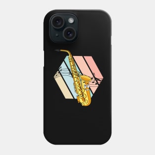 Saxophone Jazz Funny Music Radio Soul Phone Case